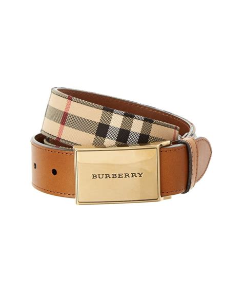 burberry mens horseferry belt|authentic burberry belt men 30.